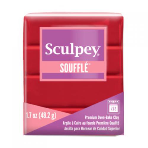 Sculpey Souffle Cherry Pie 48g - Polymeerklei / Boetseerklei