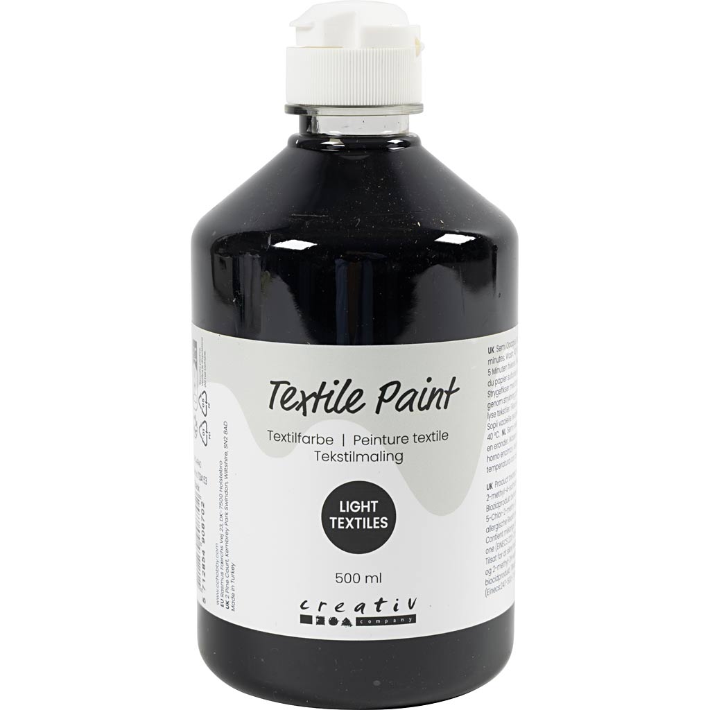 CC Textile Dye Black 500ml