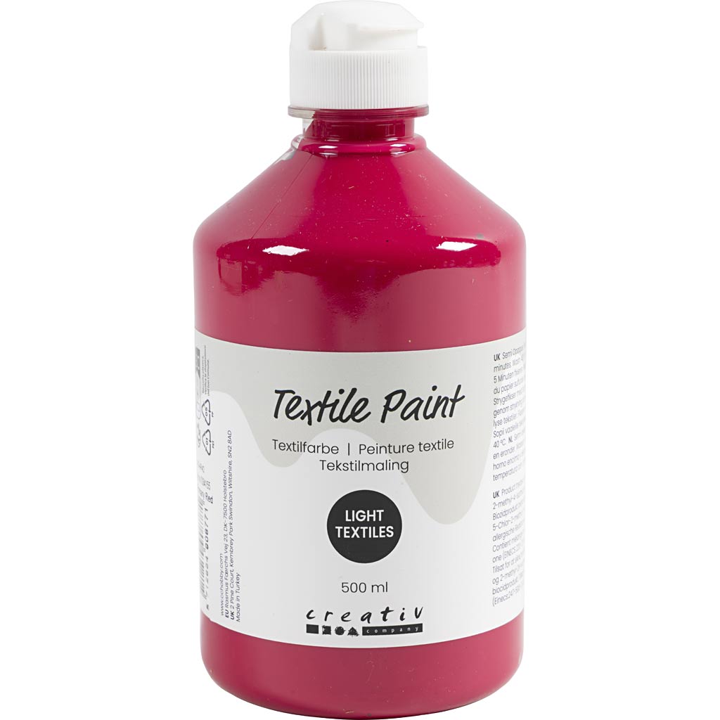 CC Textielverf Primair Rood 500ml