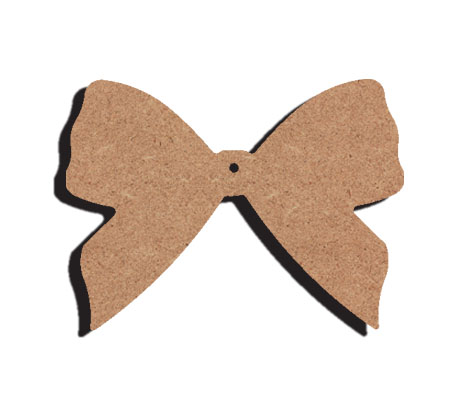 MDF-Figur Fliege 15 cm
