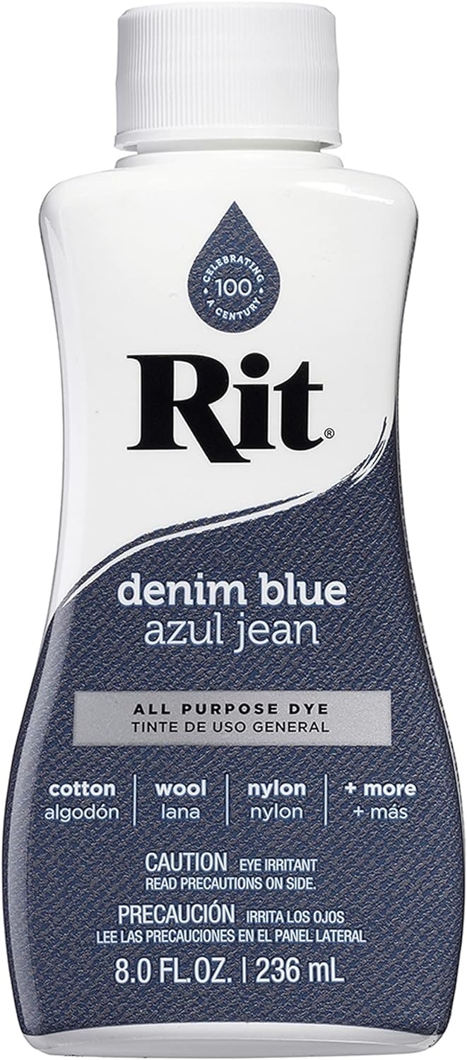 Rit Liquid Dye Denim Blue