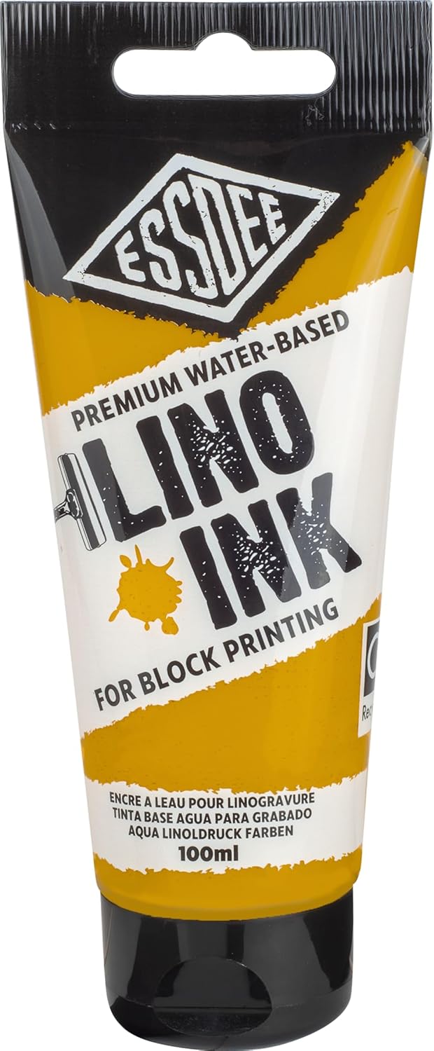 Essdee Lino Inkt - Okergeel 100 ml