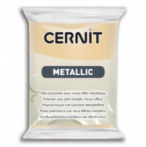 Cernit Metallic Klei Champagne 56gr - Polymeerklei / Boetseerklei