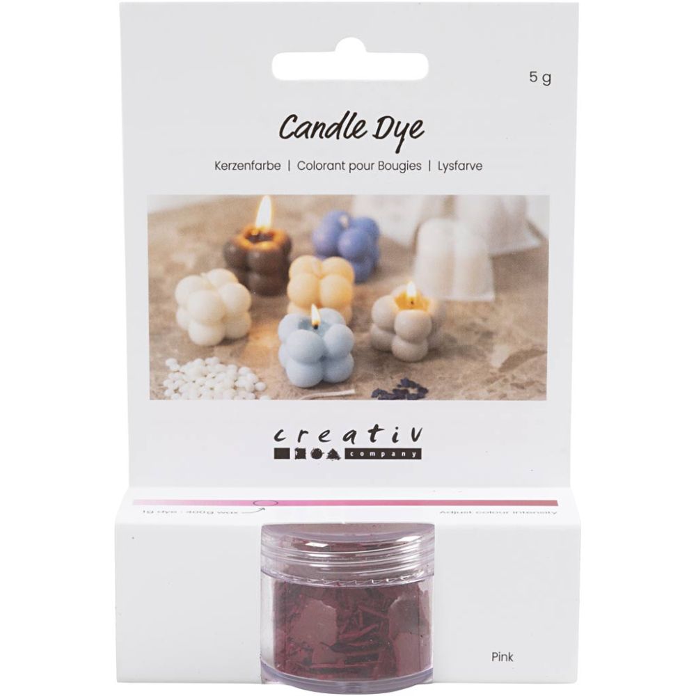 CC Kaarsenverf Roze 5 gr