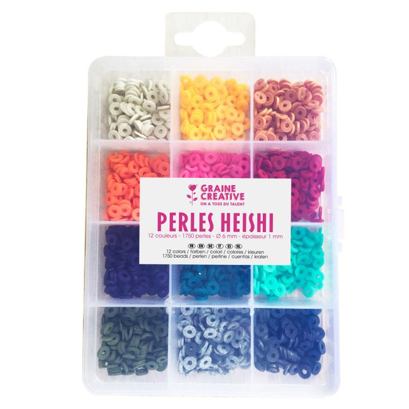 GC Heishi Kralen 6 mm Helder 1750 stuks