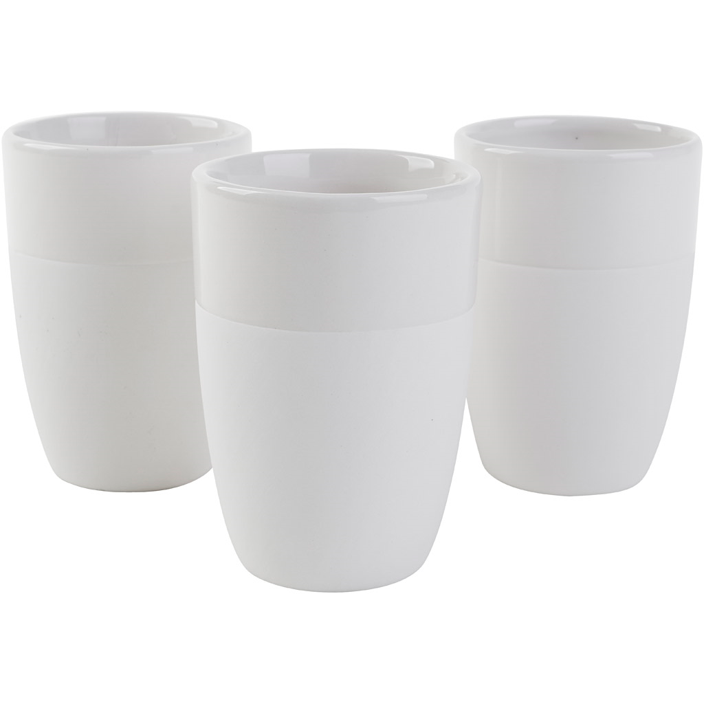 CC Keramiktasse 10x7 cm 12 Stück