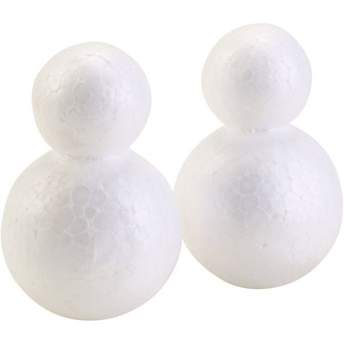 CC Styropor Figuren 6,5 cm 50 stuks