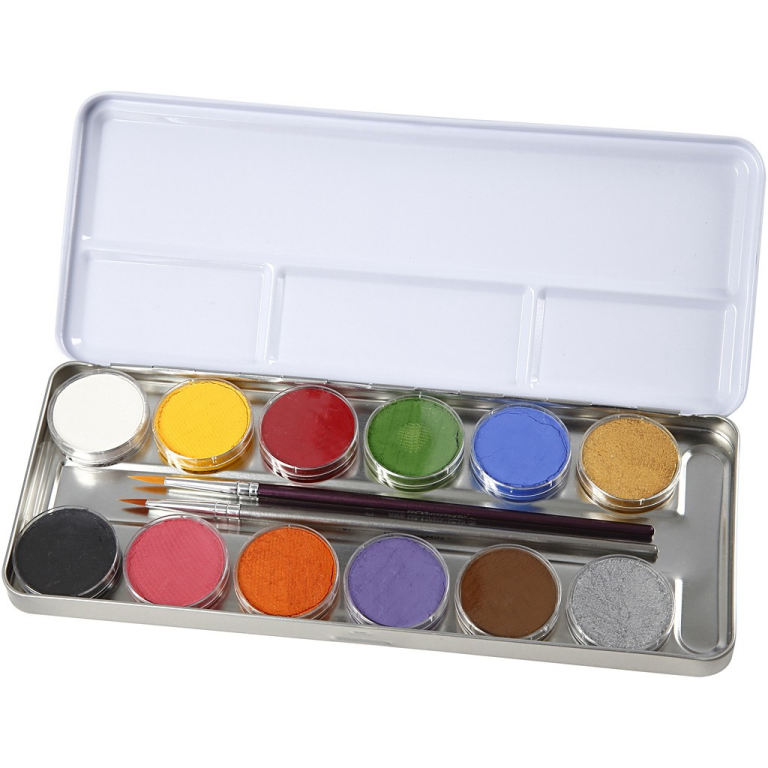Eulenspiegel Make-up Palette 12x3.5 ml