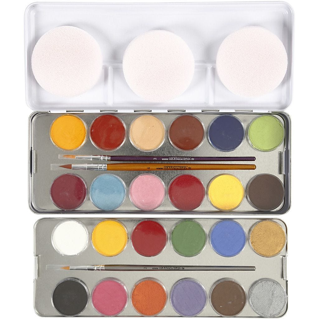 Eulenspiegel Make-up Palette 24x3.5 ml
