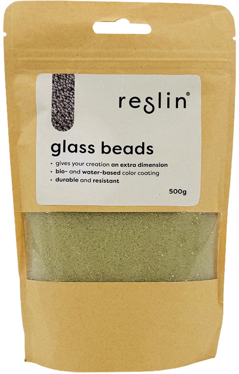 Reslin Glaskugeln 500 g Elfenbein