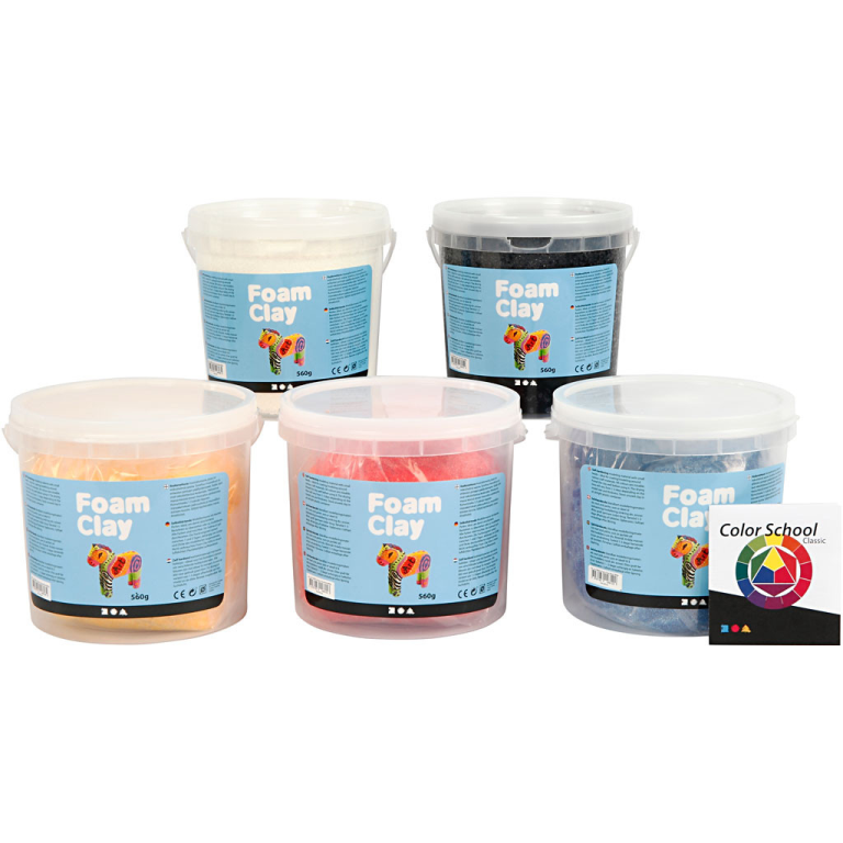 Foam Clay® Basic Set Large 5x560g