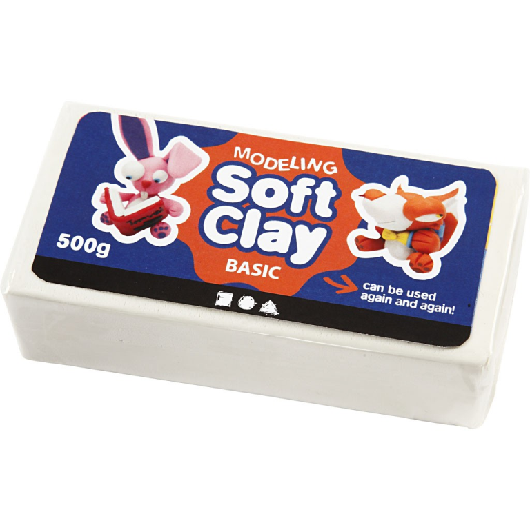 CC Soft Clay 500 gr Wit