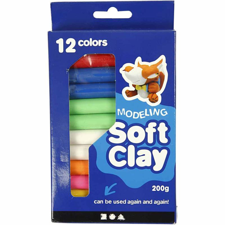 CC Soft Clay Set 200 gr Multi