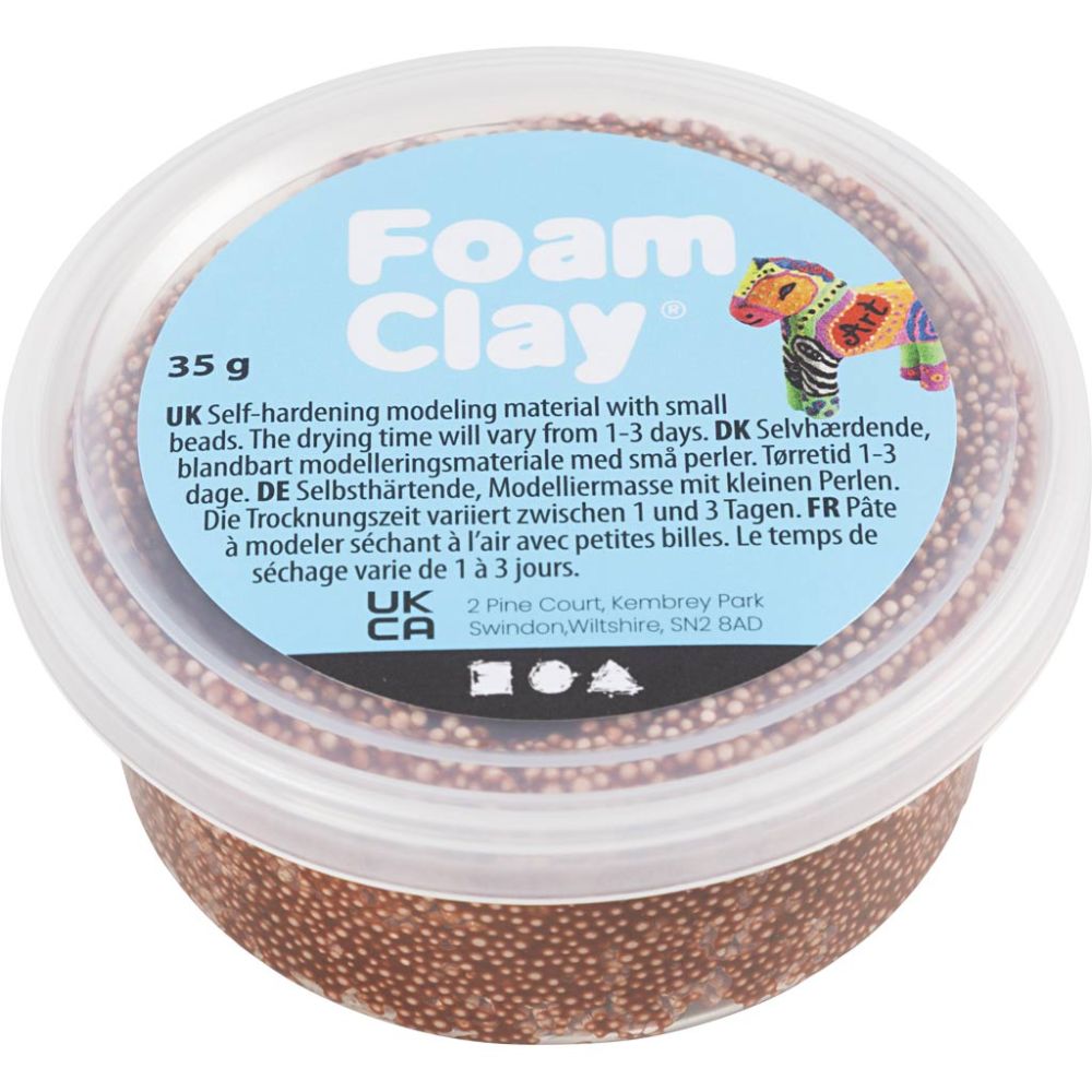 Foam Clay® Donker Bruin 35gr
