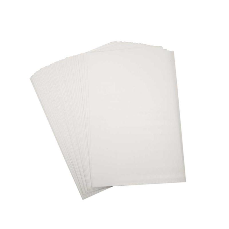 CC Schrumpffolie Matt Weiß A4 0,3mm dick 10 Blatt