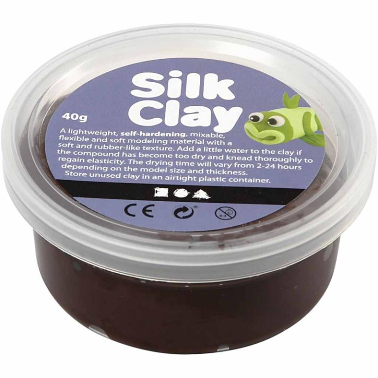 Silk Clay® Braun 40 gr