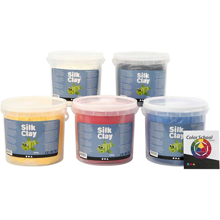 Silk Clay® Primaire kleuren