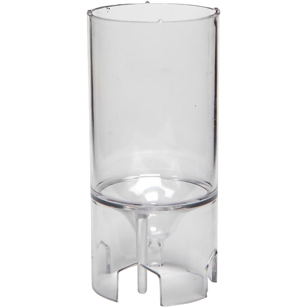 CC Kaarsenvorm Cylinder. H: 6-8cm