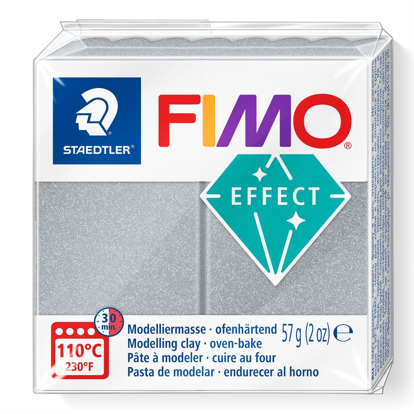 FIMO® Effect 57g Metallic Silver