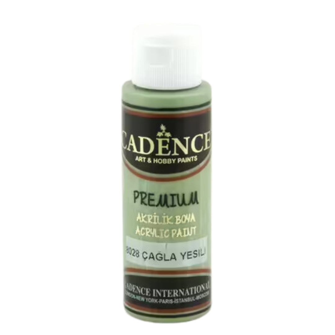 Cadence Premium Acrylfarbe 70 ml Almond Green 8028