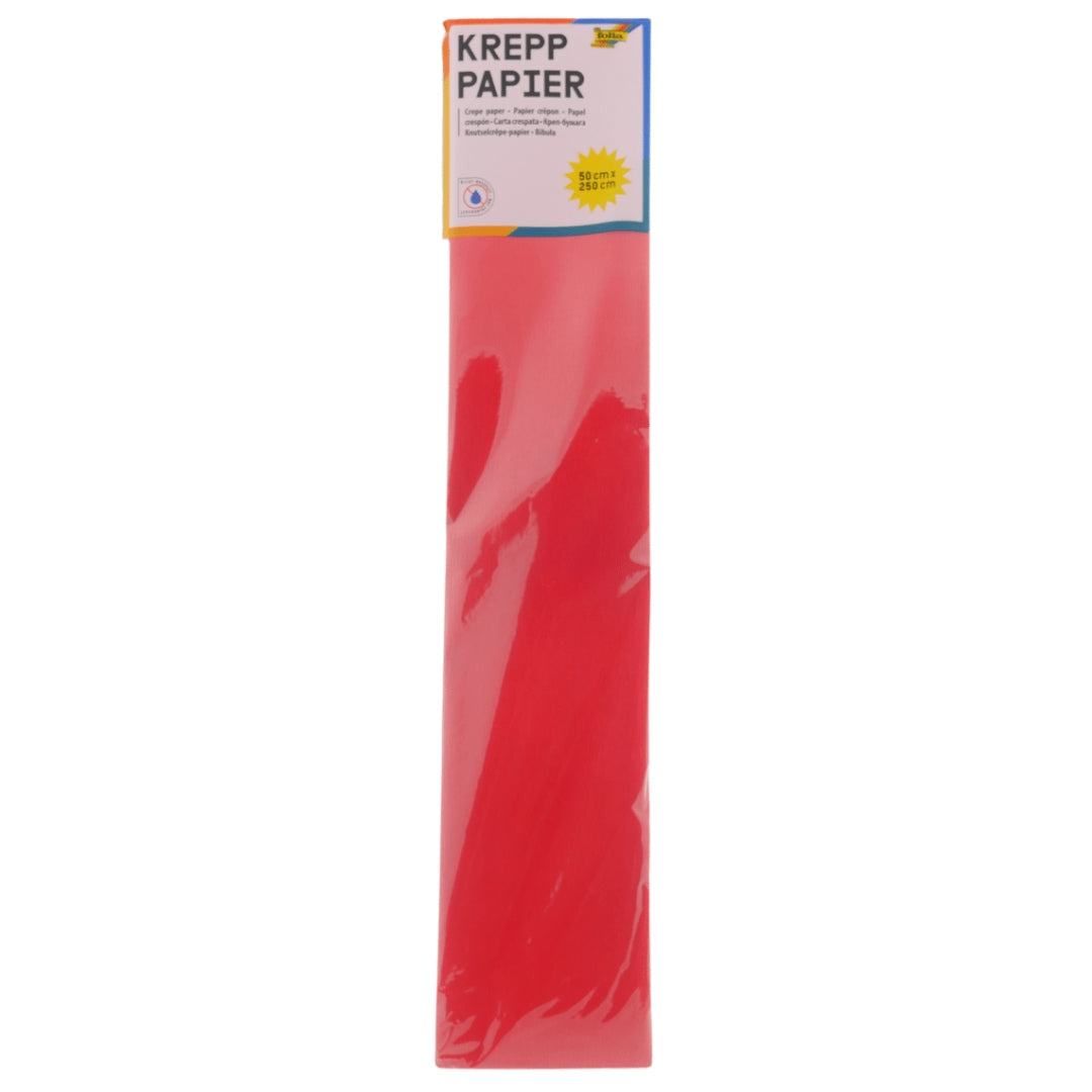 Folia Krepppapier 50x250 cm Rot