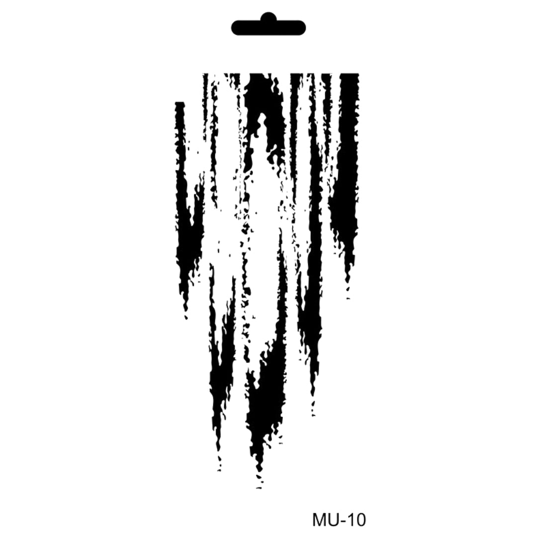 Cadence Mixed Media Stencil MU10 10x25 cm Ink Stains
