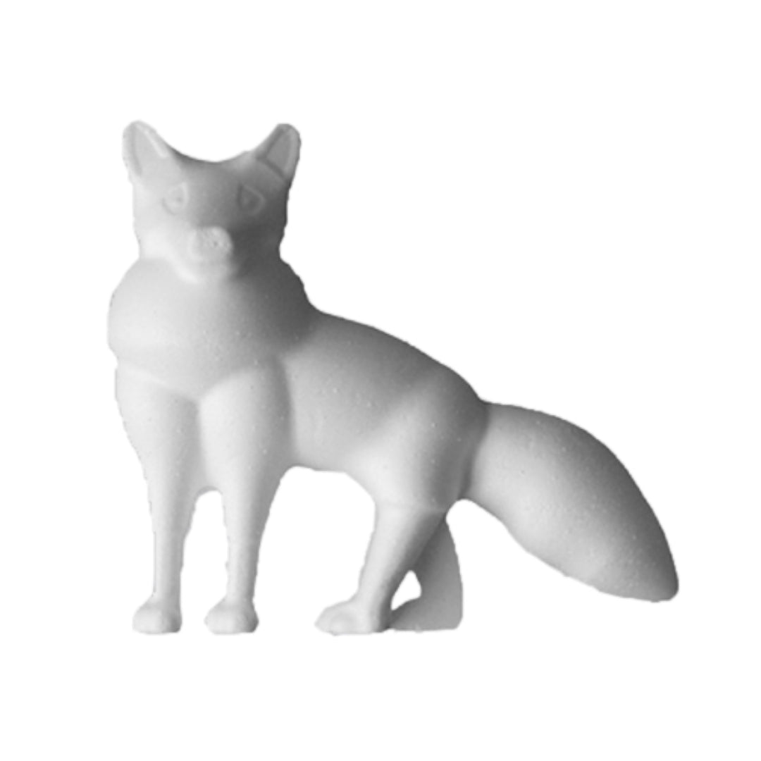 Styrofoam Fox