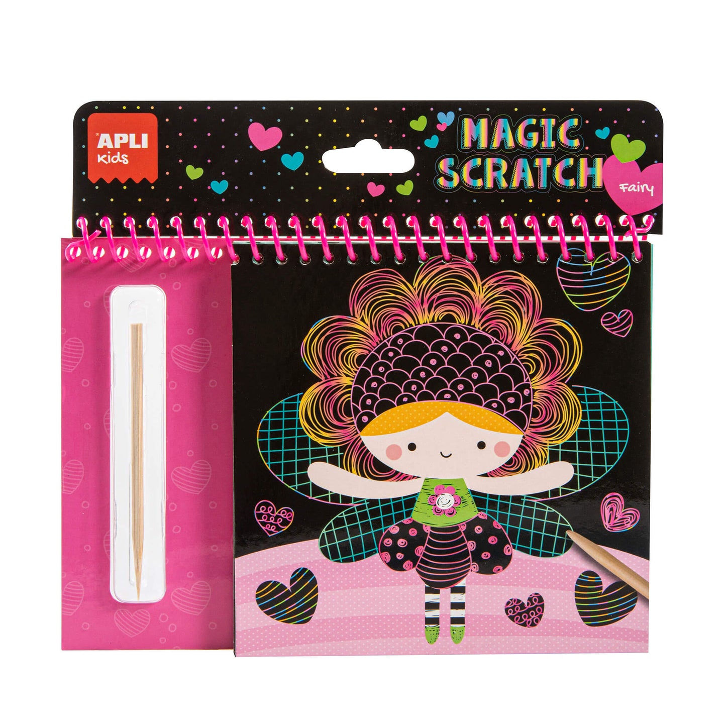 Apli Magic Scratch Scratch Book Fairies