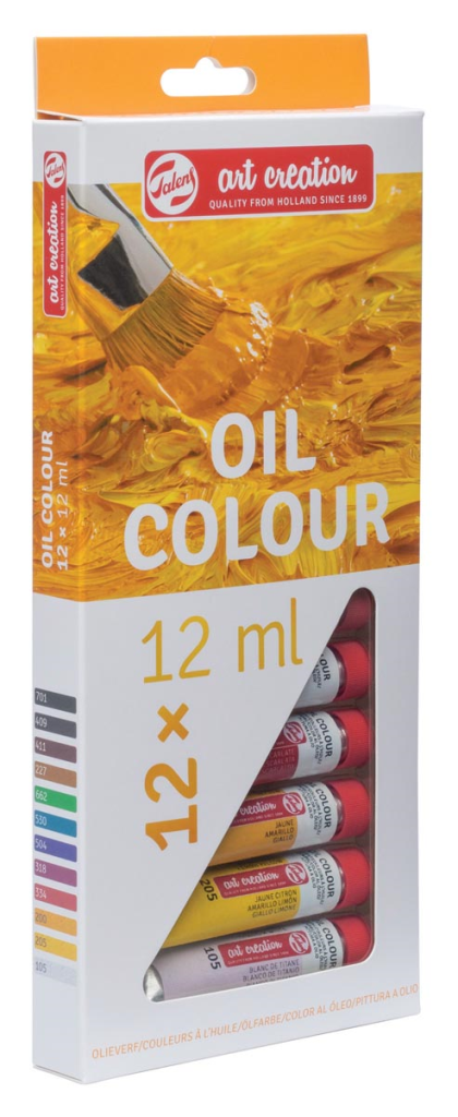 TAC Oil Paint Set 12x12ml