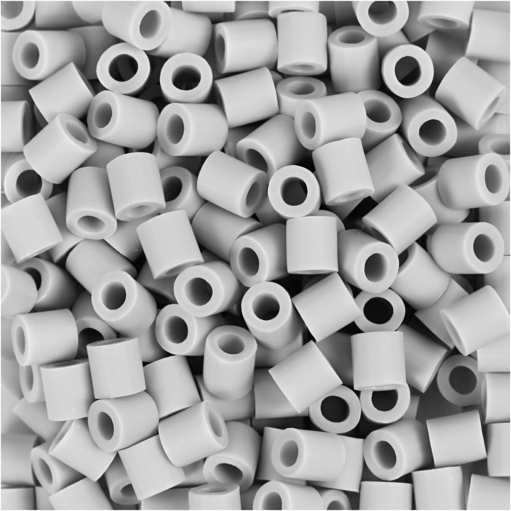 Nabbi BioBeads Iron-on Beads Grey 1000 pieces