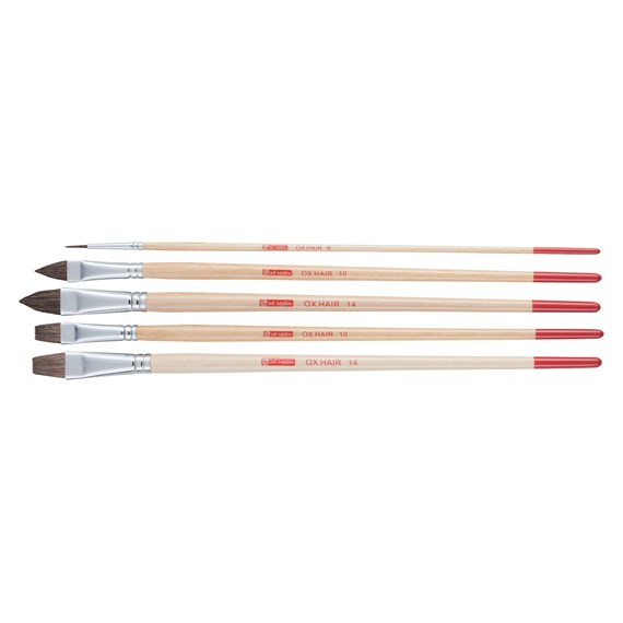 TAC Pinselset Rundhaar 5 Mix