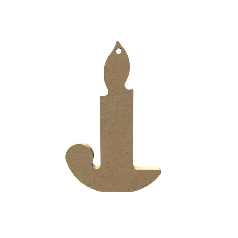 Gomille MDF Figuur Kaars 10 cm