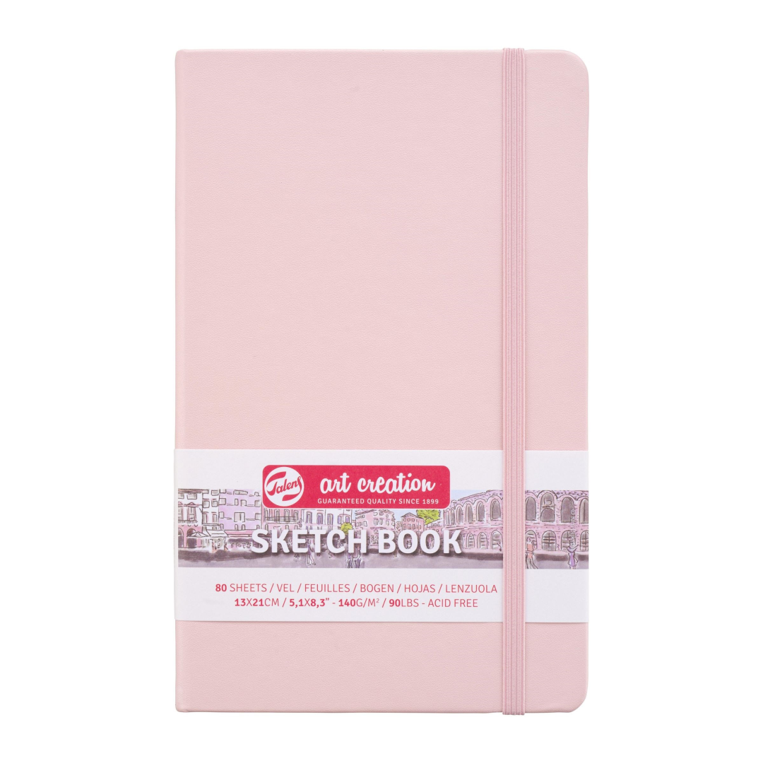 TAC Skizzenbuch 13x21 cm 140gr 80 Blatt Rosa