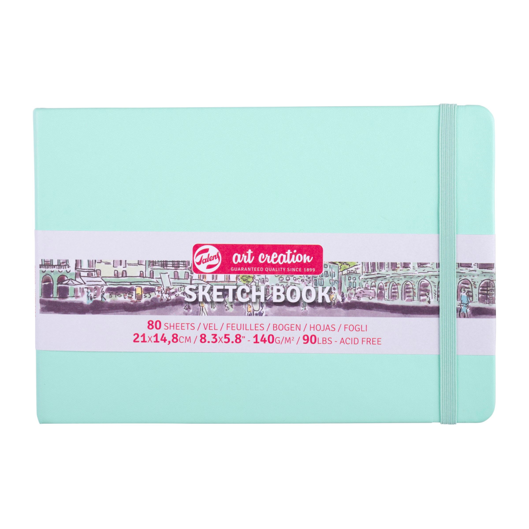 TAC Sketchbook 21x15 cm 140gsm 80 sheets Mint Green