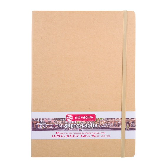 TAC Skizzenbuch 21x30 cm 140 g 80 Blatt Kraft