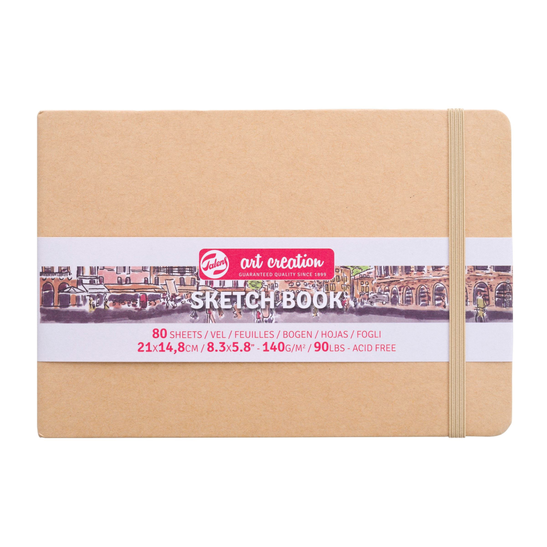 TAC Skizzenbuch 21x15 cm 140g 80 Blatt Kraft