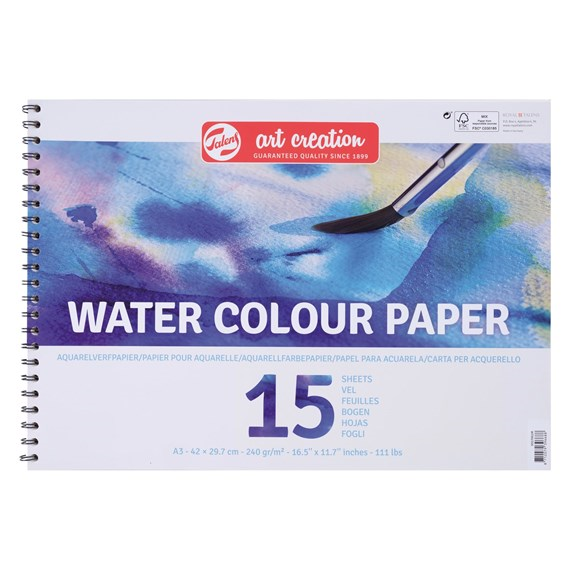 TAC Watercolor Paper A3 240 g 15 sheets