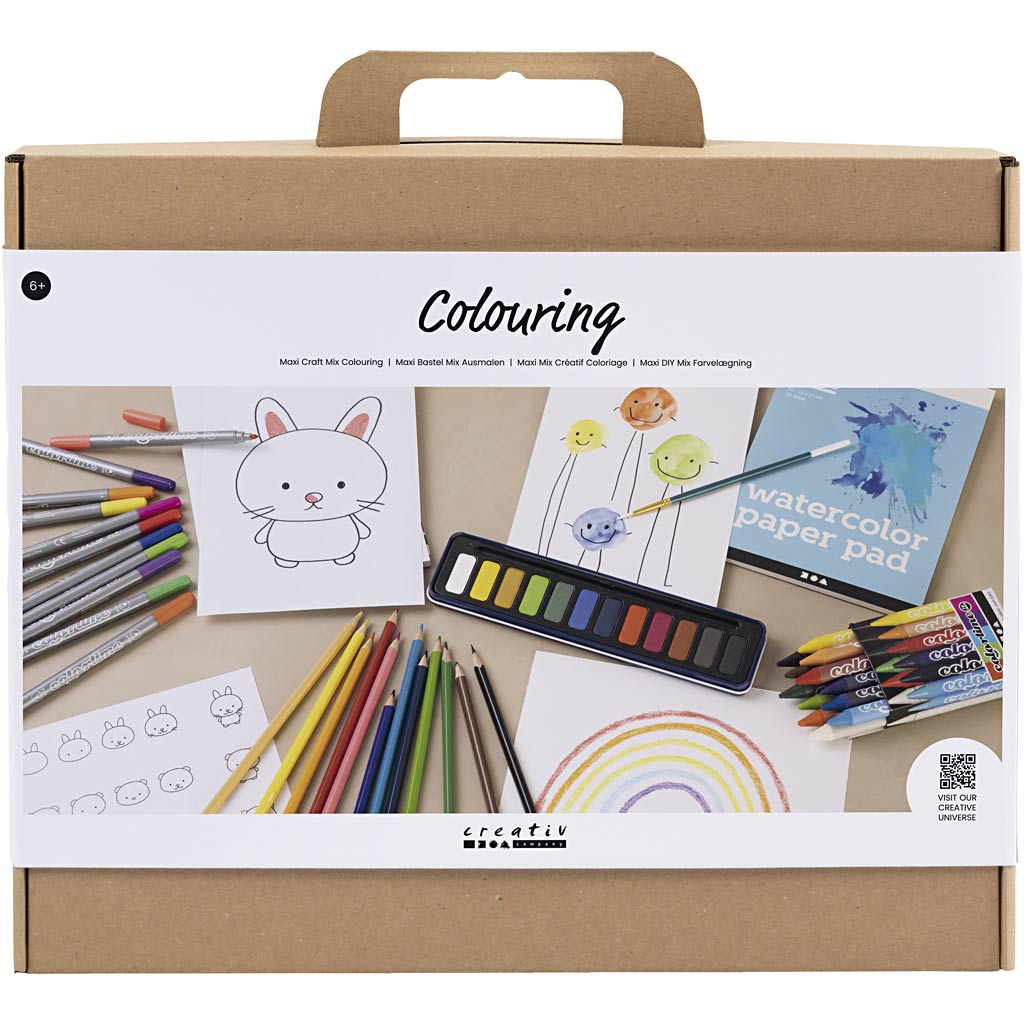 CC Maxi Creatieve Box Kleuren en Tekenen