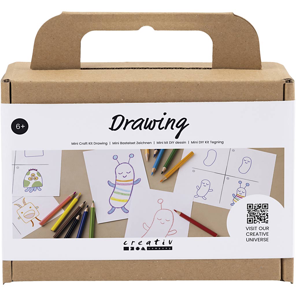CC Mini Kreativbox Zeichnen Monster