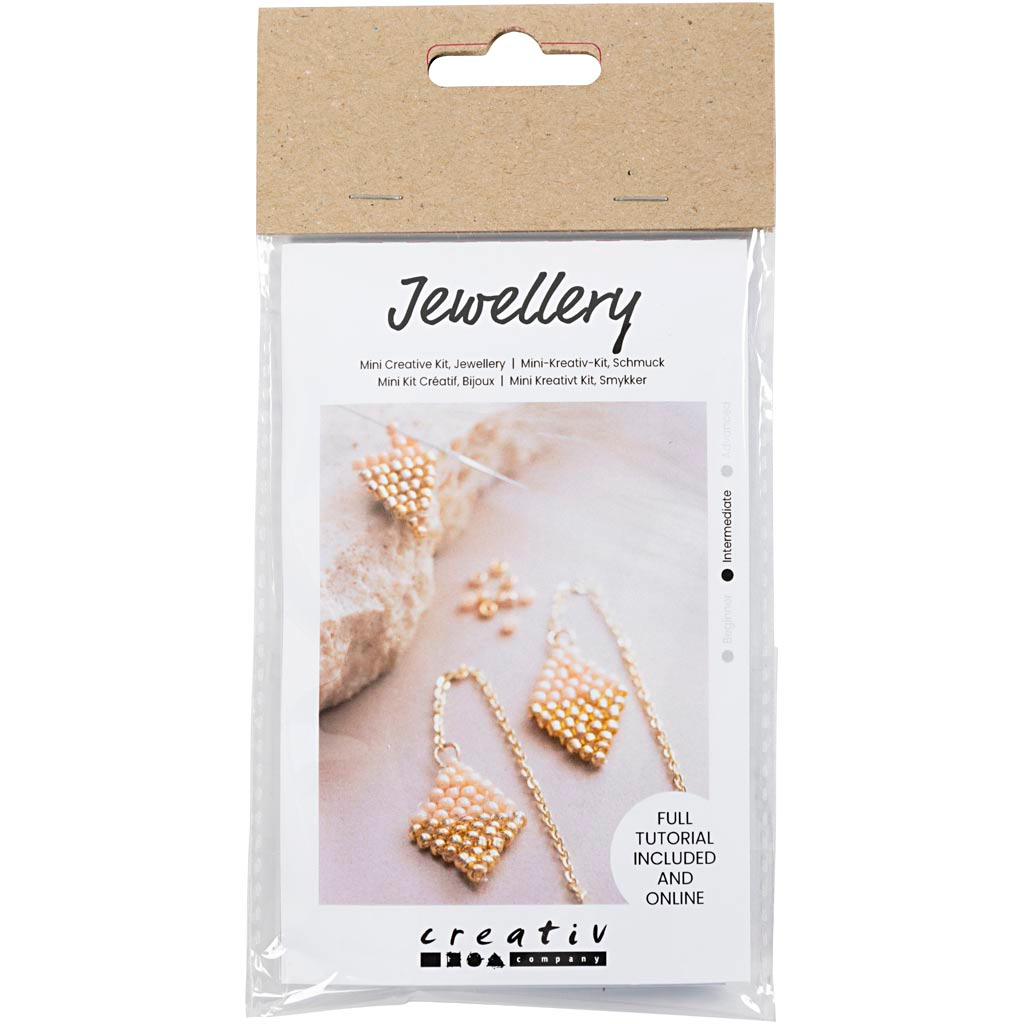CC Kreatives Mini-Hobby-Set Schmuck Ohrringe lang