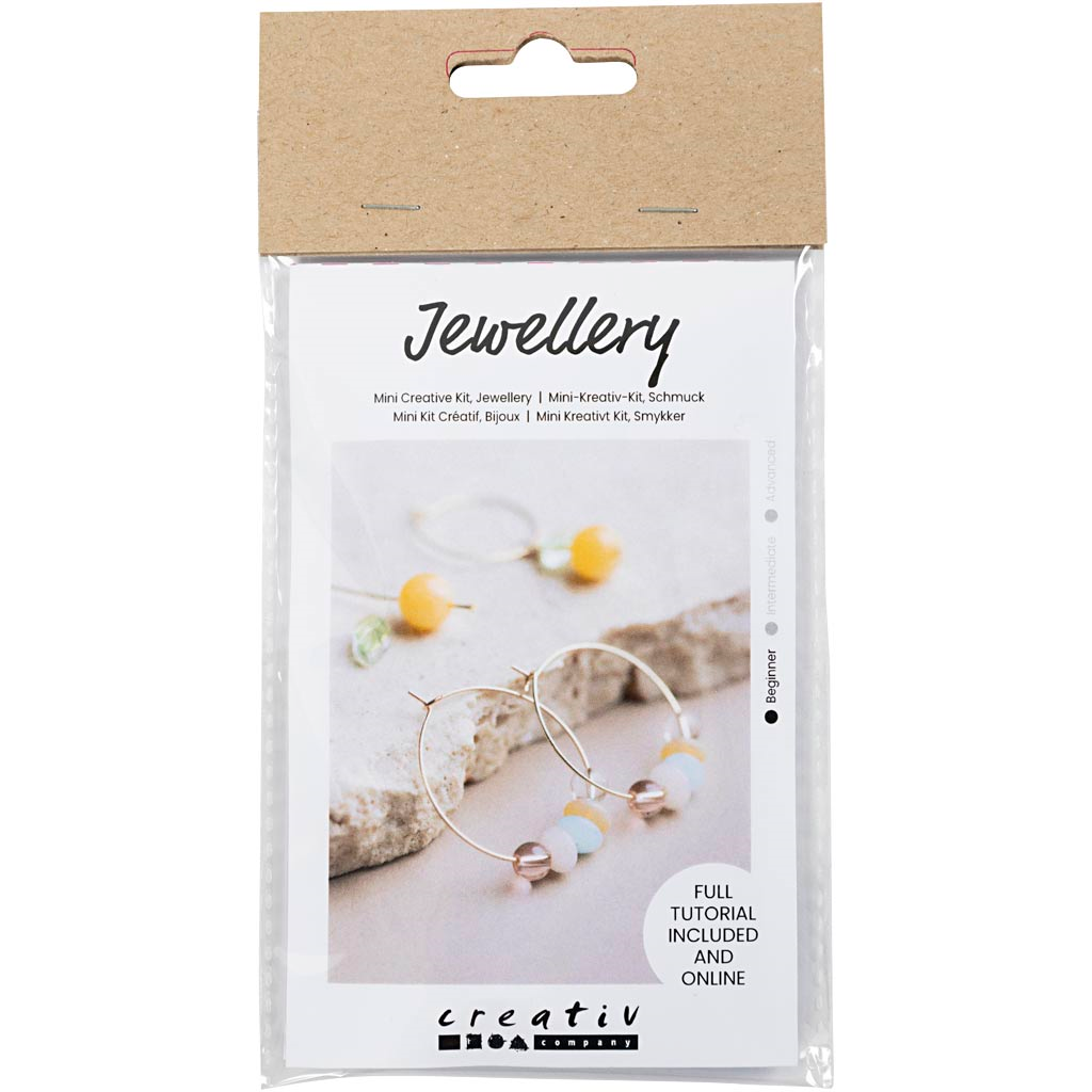 CC Creatieve Mini Hobbyset Sieraden Oorbellen Rond