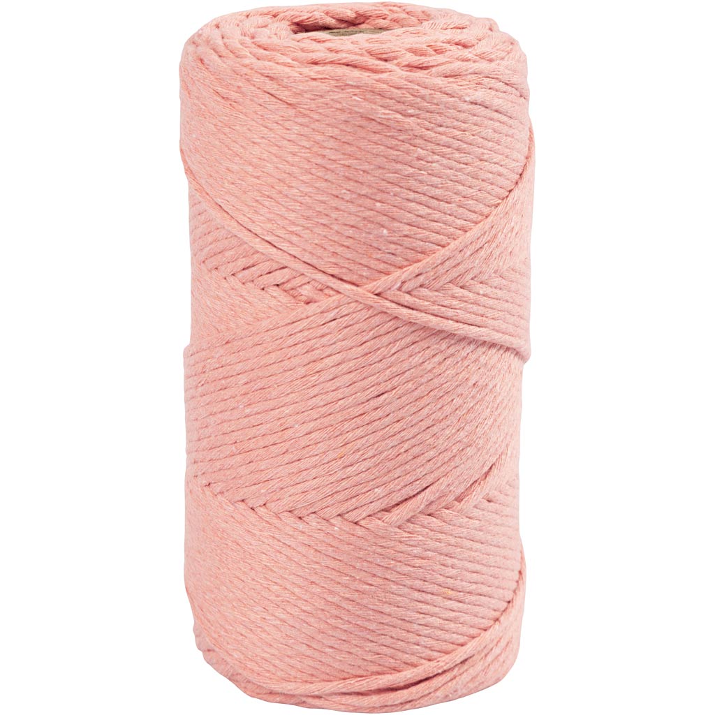 CC Macramékoord 2 mm 198 m Roze