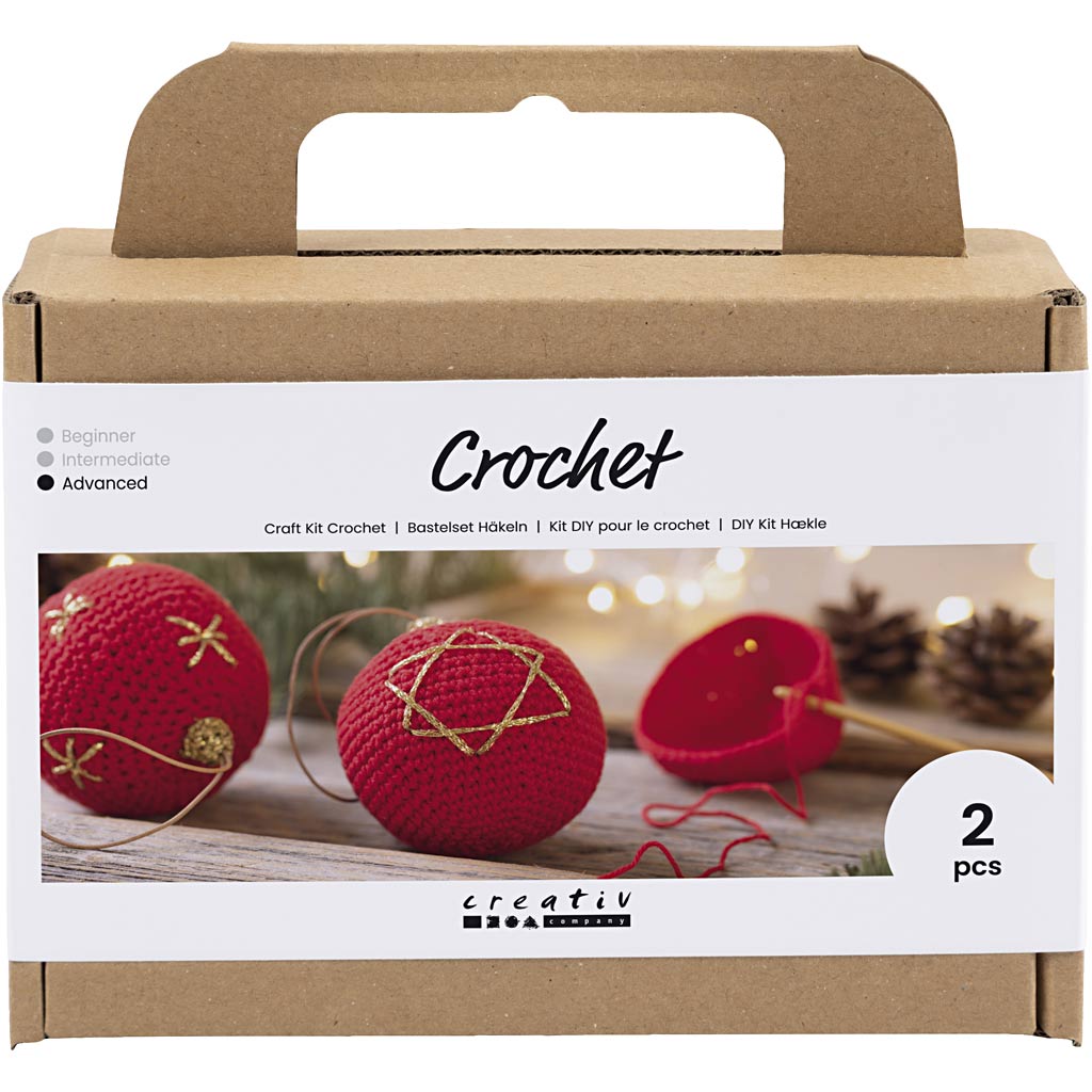 CC Mini Kreativ-Box Weihnachtsschmuck häkeln