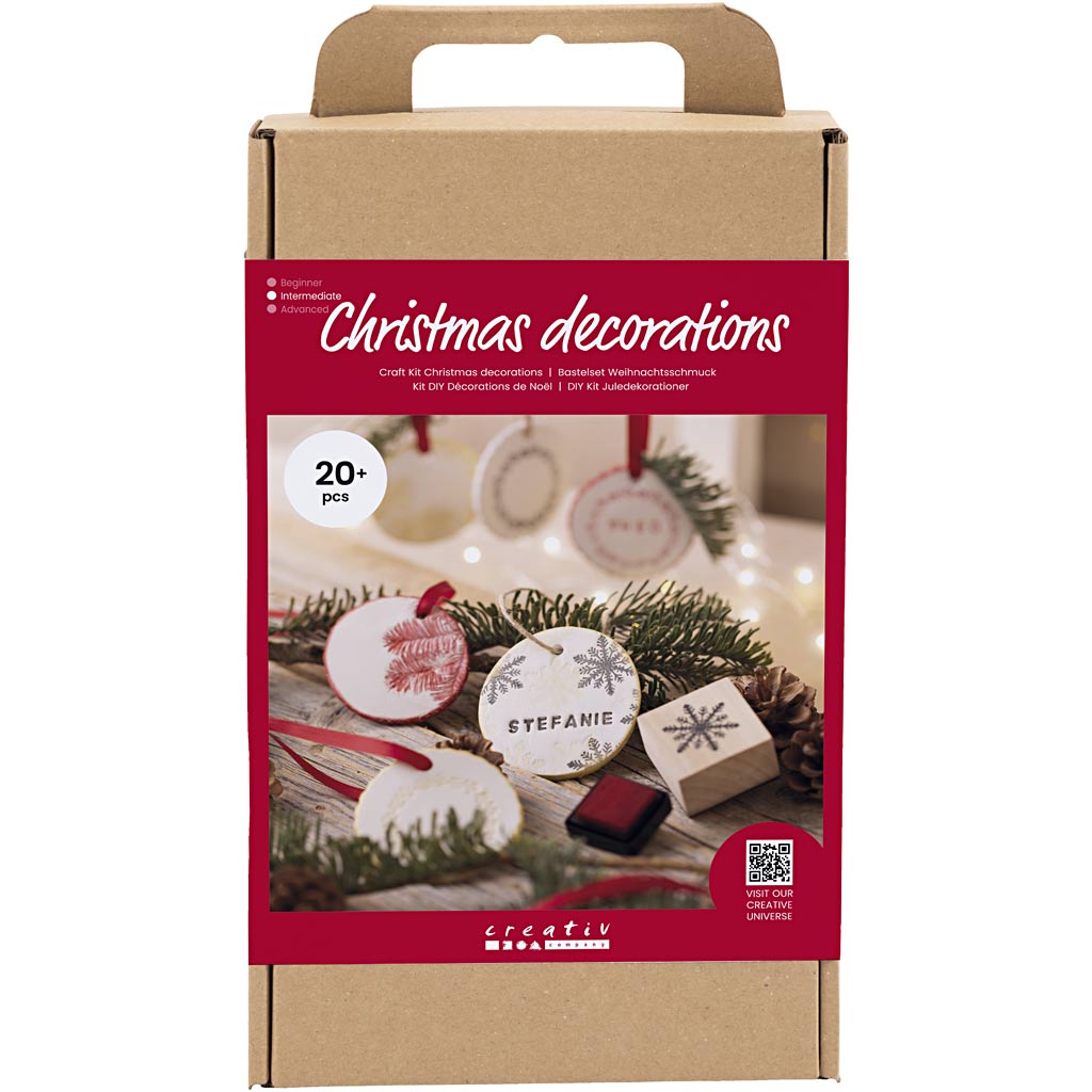 CC Hobby Set Christmas Clay Ornaments