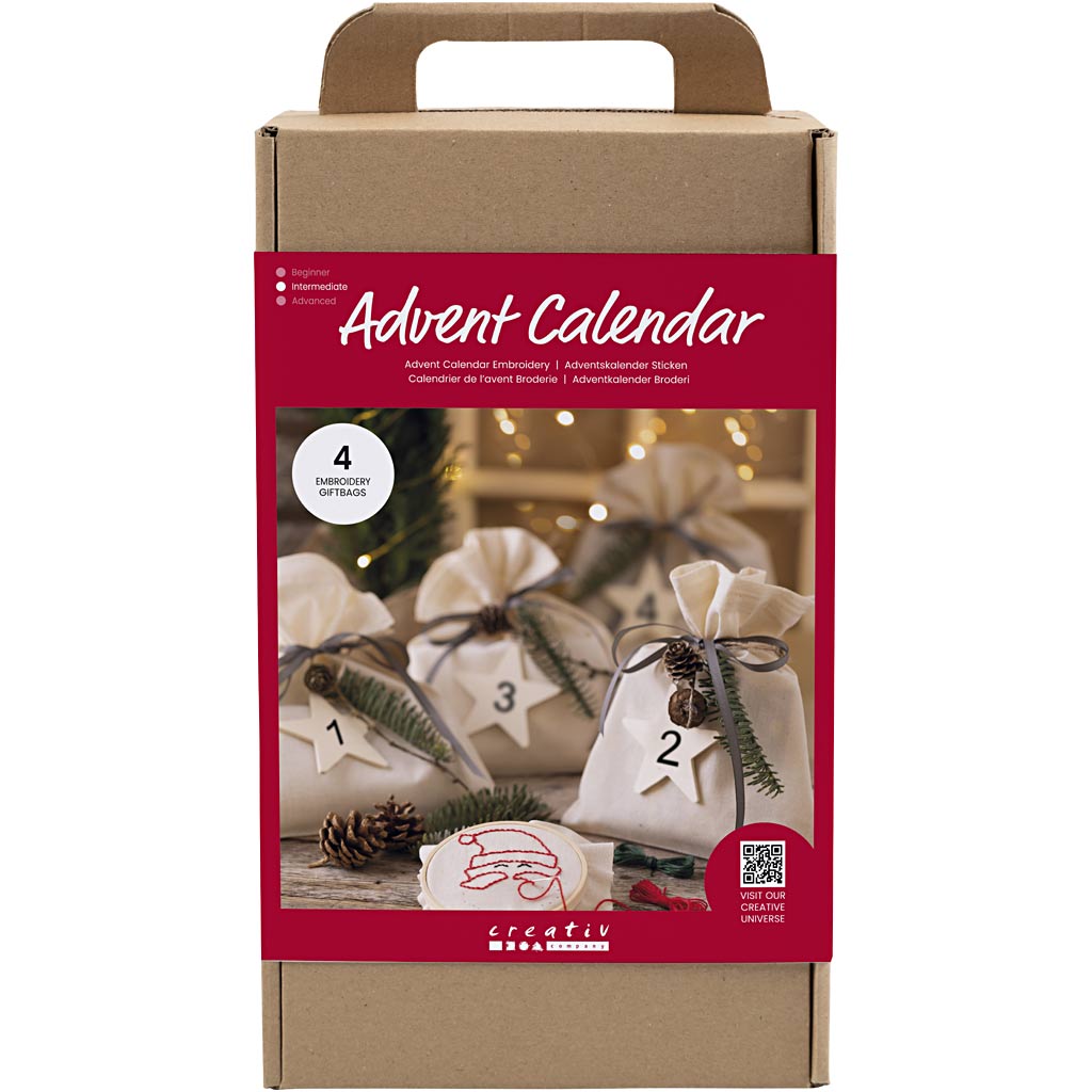 CC Adventskalender Creatieve Cadeaus Borduren