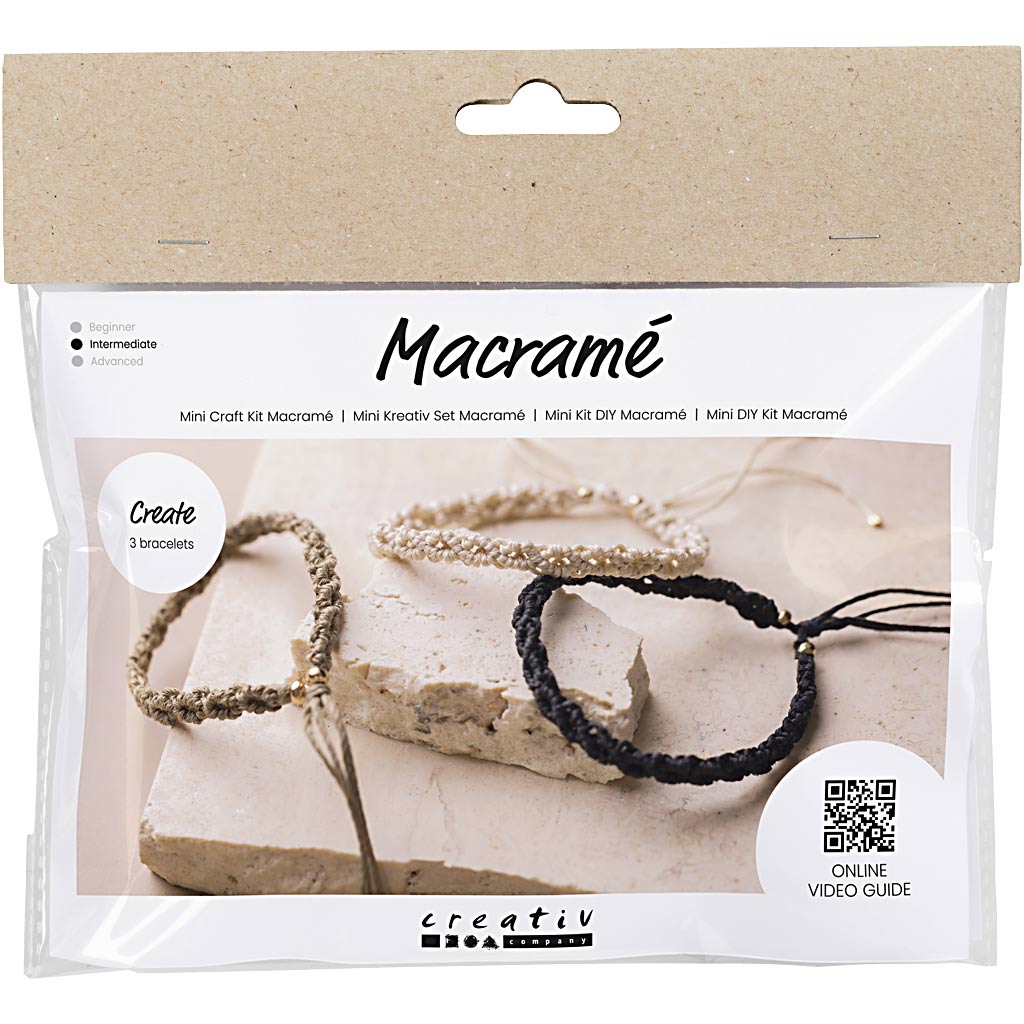 CC Mini Hobbyset 3 Macramé Armbanden