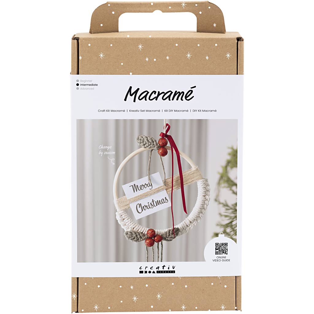 CC Hobbyset Macramé Kerstkrans