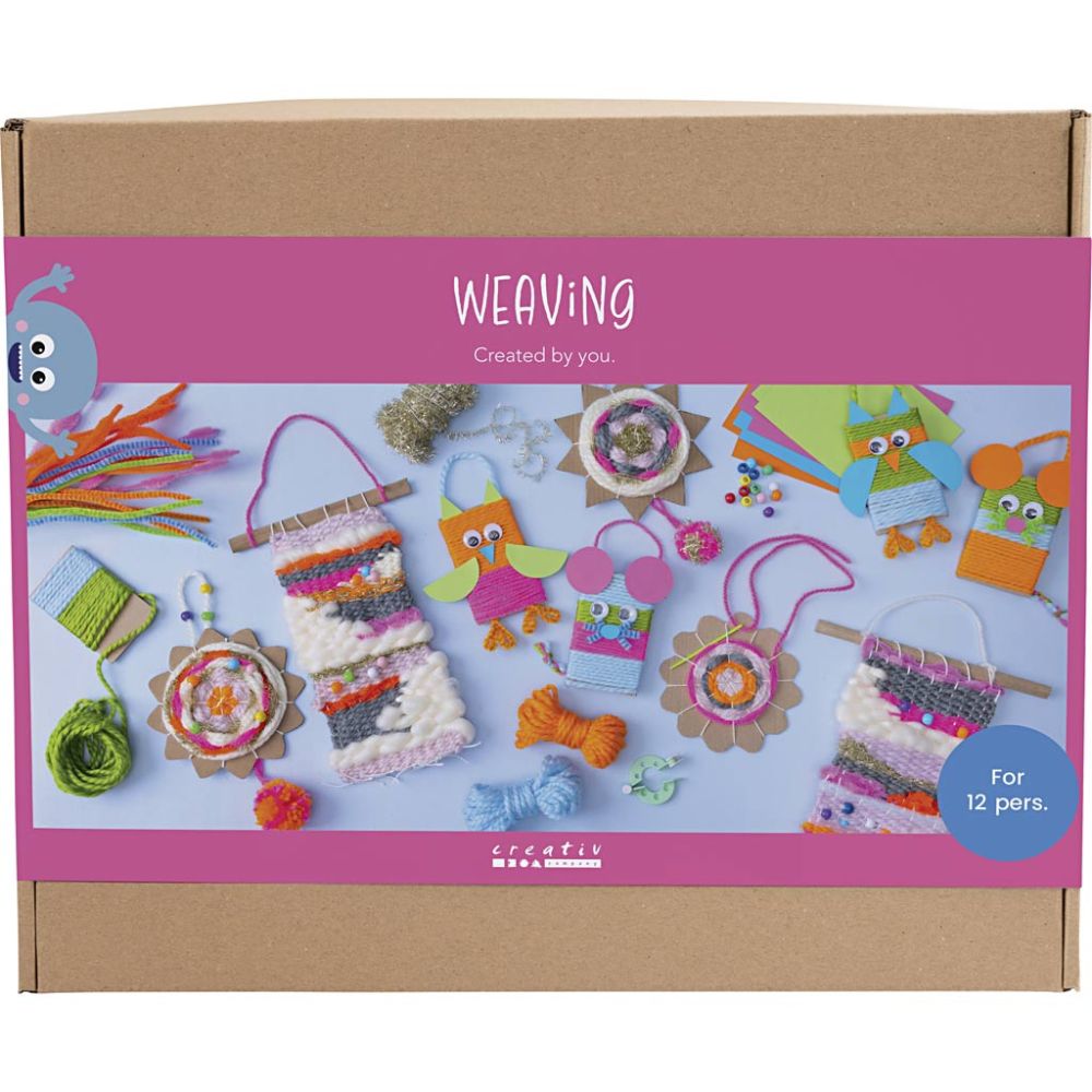 CC Groepsset Weven Wanddecoraties, Hangers, Uilen en Muis