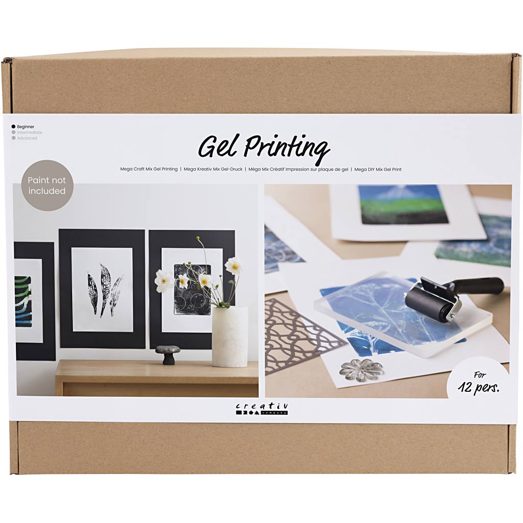 CC Mega Creative Box Gel Printing