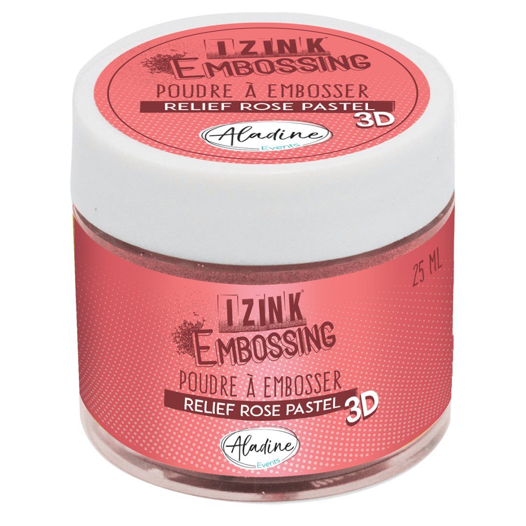 Aladine Embossing Powder 25 ml Pastel Pink